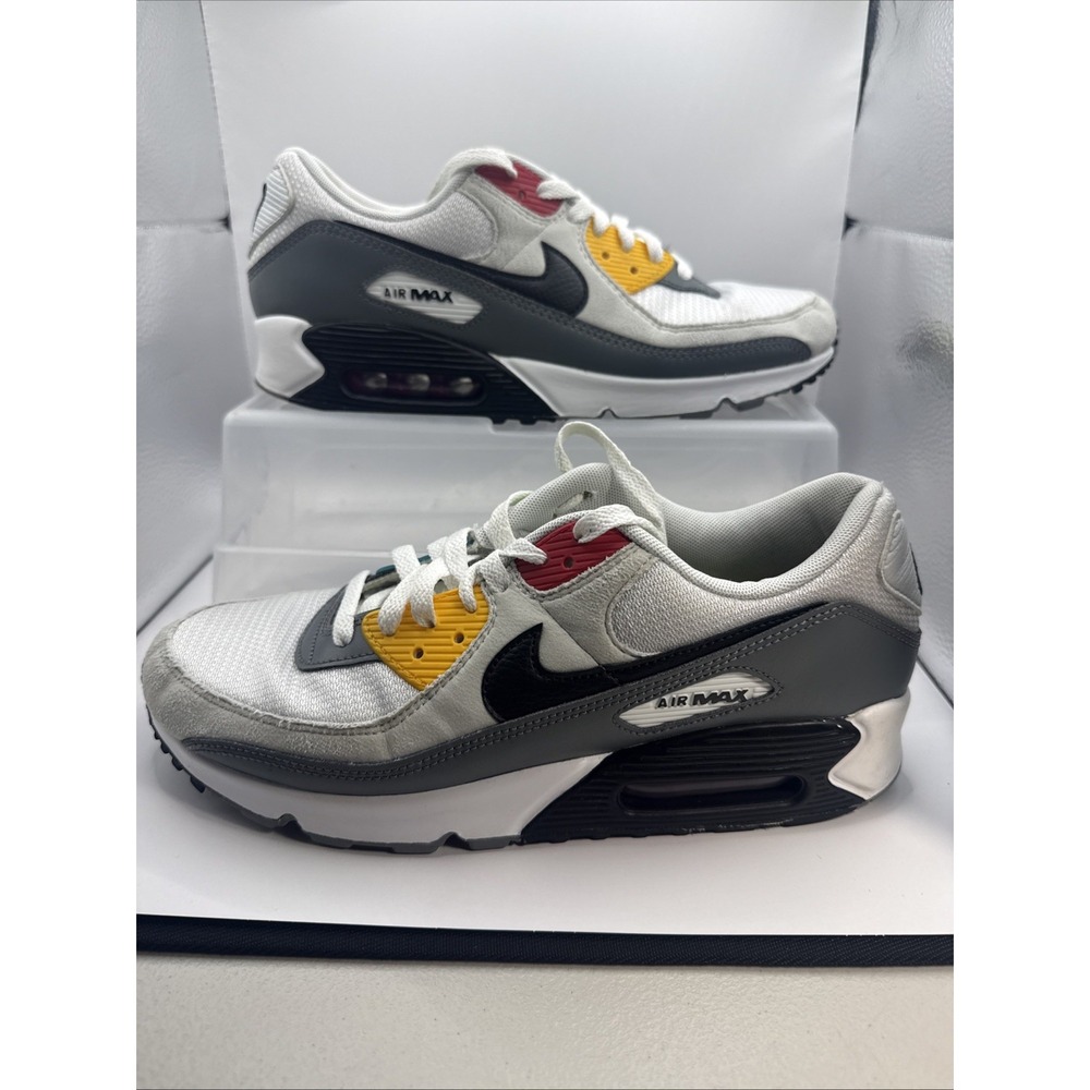 Nike Air Max 90 Men Size 10.5 Peace Love Basketball Shoes Sneakers Clean EUC